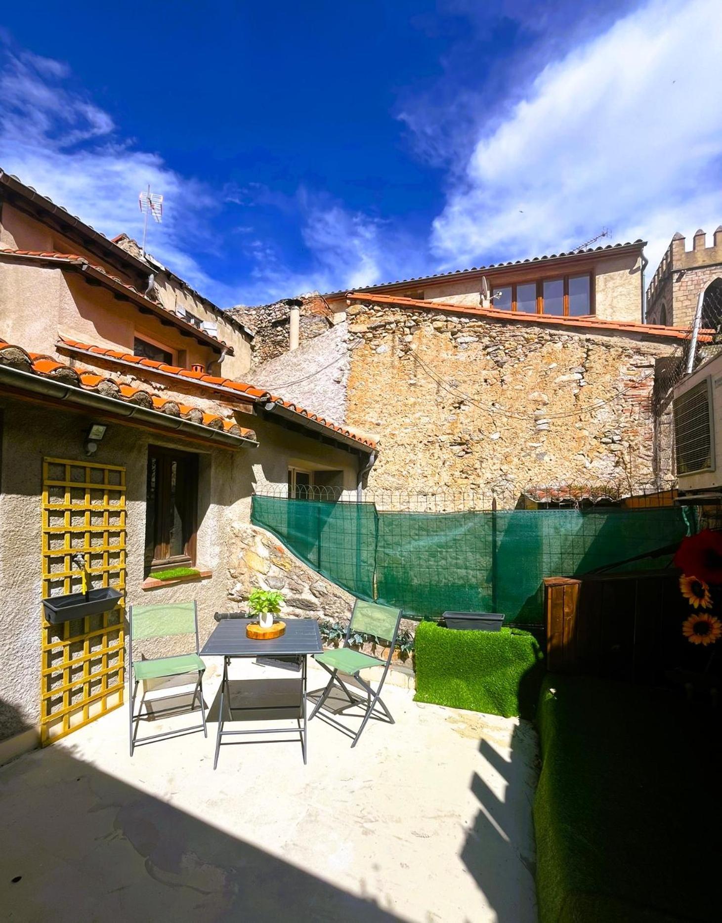 Au Pied Des Remparts 10 Rue Saint Jean Leilighet Villefranche-de-Conflent Eksteriør bilde